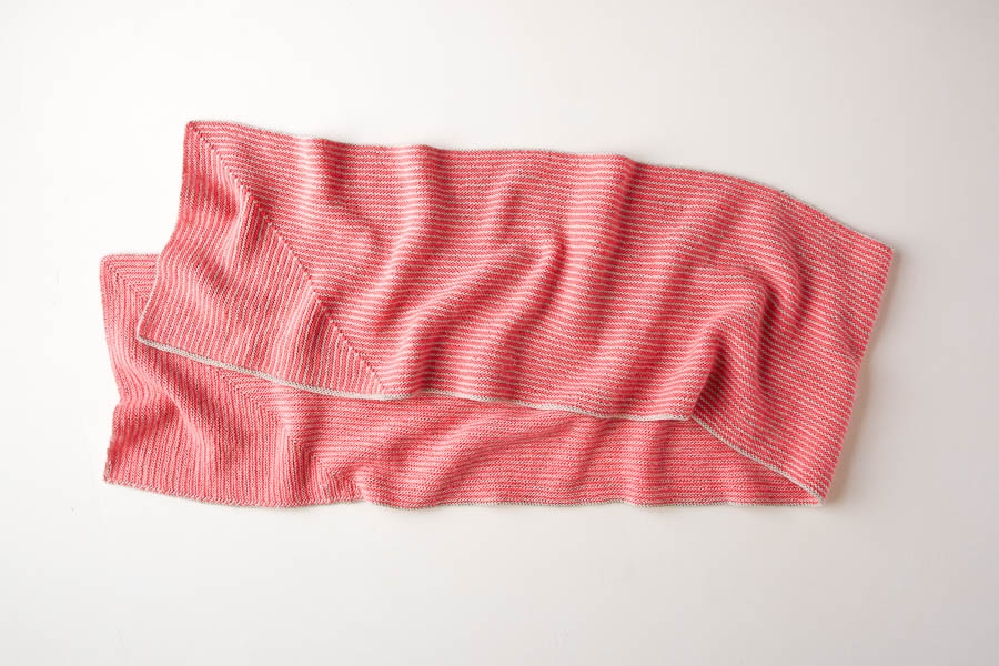 Little Mitered Stripes Scarf | Purl Soho