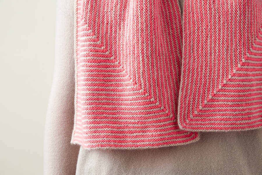 Little Mitered Stripes Scarf | Purl Soho