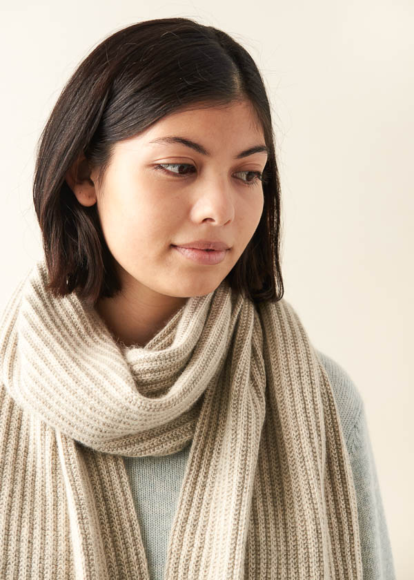 No-Purl Ribbed Wrap | Purl Soho