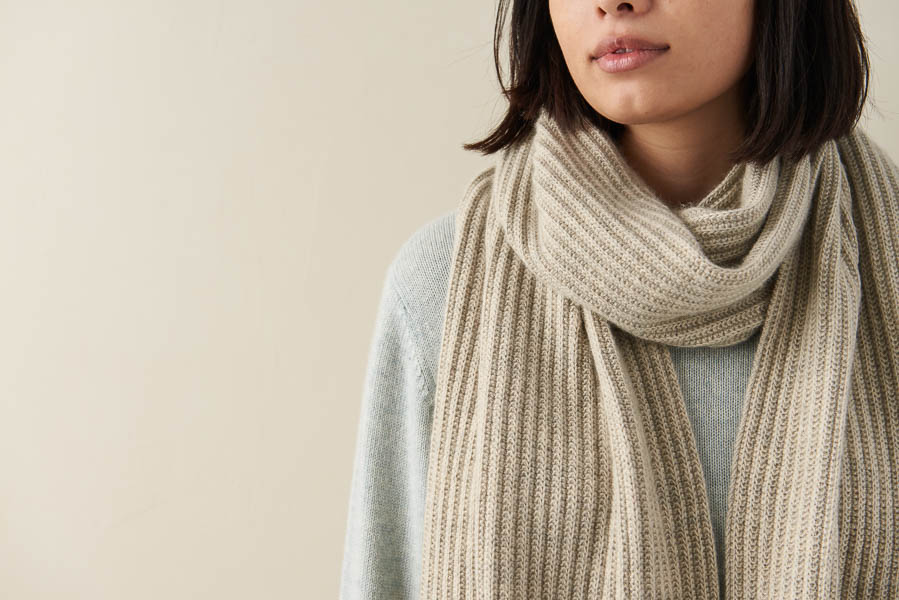 No-Purl Ribbed Wrap | Purl Soho