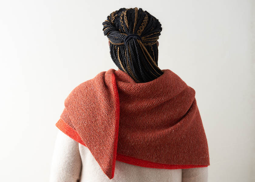 Half + Half Triangles Wrap | Purl Soho