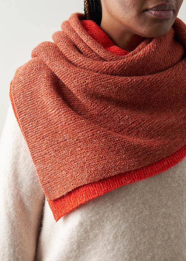 Half + Half Triangles Wrap | Purl Soho