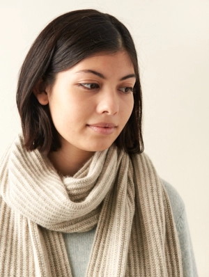 No-Purl Ribbed Wrap | Purl Soho