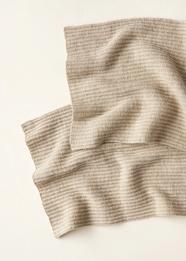 No-Purl Ribbed Wrap | Purl Soho