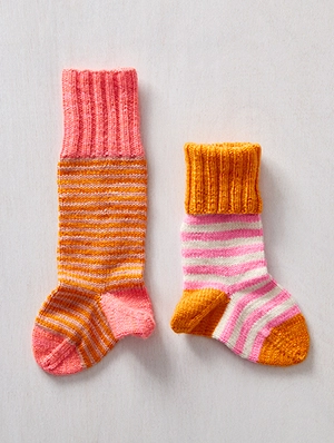 Stripey Socks For Cri Du Chat Awareness | Purl Soho