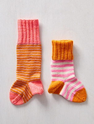 Stripey Socks For Cri Du Chat Awareness | Purl Soho