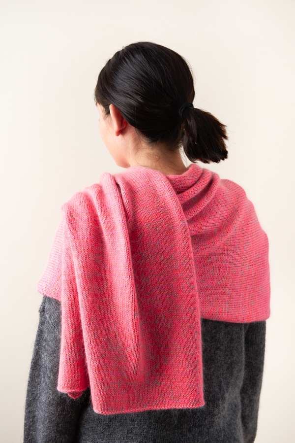 Elementary Wrap in Posy + Tussock | Purl Soho