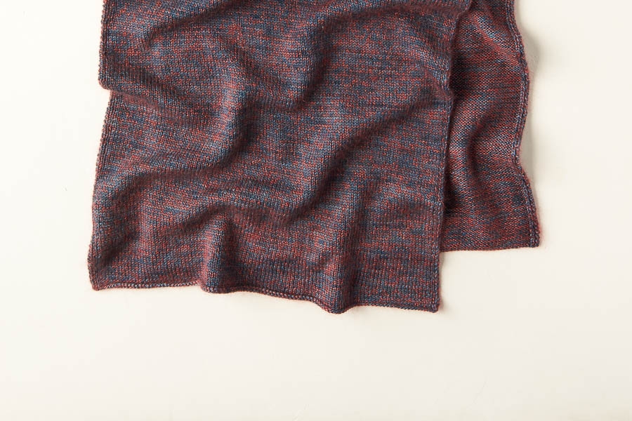 Elementary Wrap in Posy + Tussock | Purl Soho