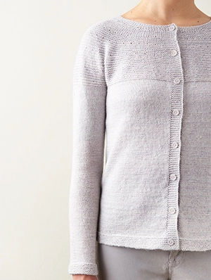 Simple Yoke Cardigan | Purl Soho