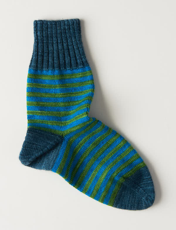 Stripey Socks For Cri Du Chat Awareness | Purl Soho