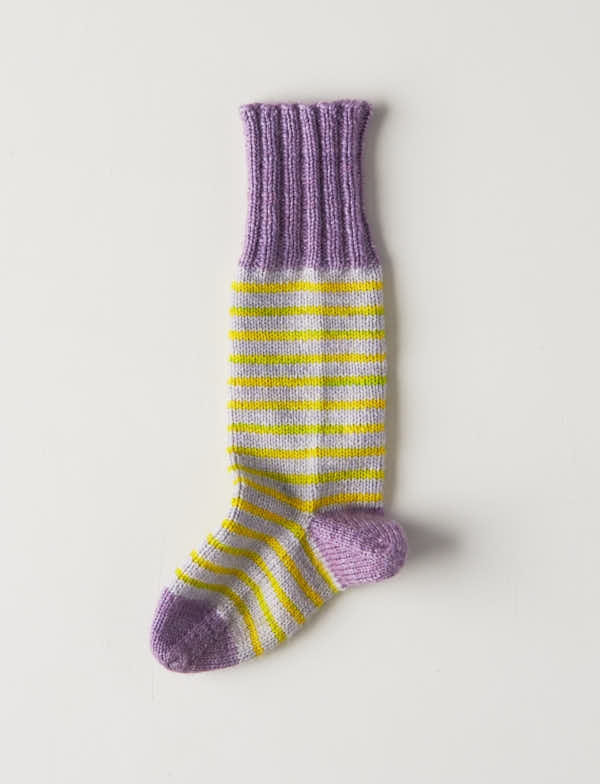 Stripey Socks For Cri Du Chat Awareness | Purl Soho