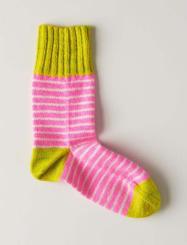 Stripey Socks For Cri Du Chat Awareness | Purl Soho