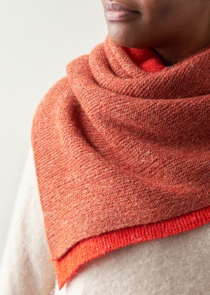 Half + Half Triangles Wrap | Purl Soho