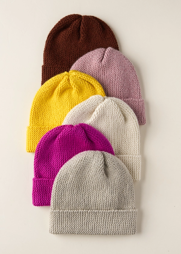 Simple Hand Warmers + Hat In All Colors | Purl Soho