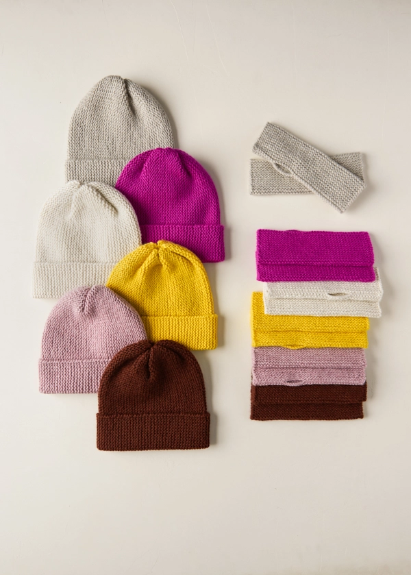 Simple Hand Warmers + Hat In All Colors | Purl Soho