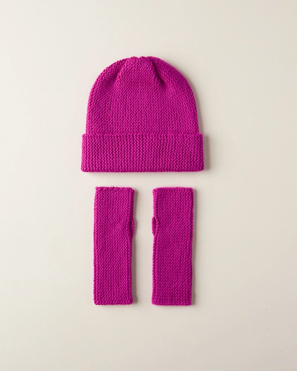 Simple Hand Warmers + Hat In All Colors | Purl Soho