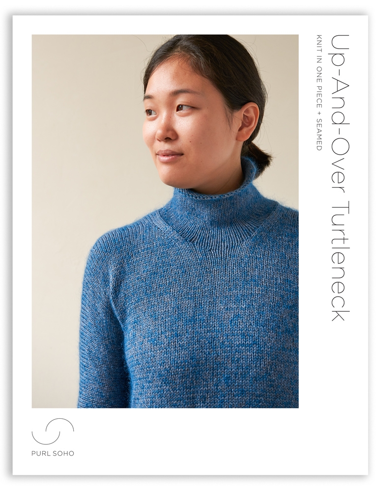 Up-And-Over Turtleneck - Purl Soho | Beautiful Yarn For Beautiful