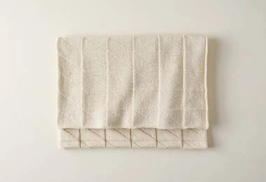 Embossed Triangles Blanket