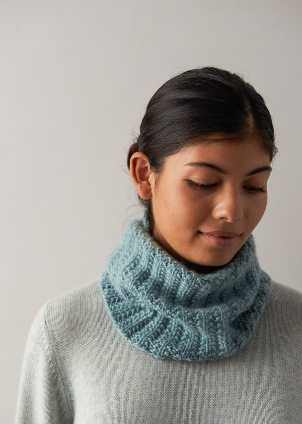 Mistake Rib Cowl In Cashmere Tend | Purl Soho