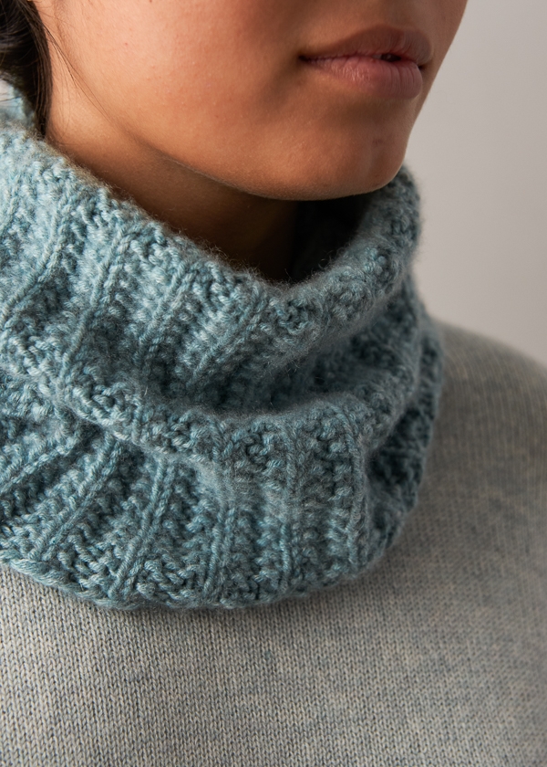 Mistake Rib Cowl In Cashmere Tend | Purl Soho