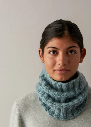 Mistake Rib Cowl In Cashmere Tend | Purl Soho