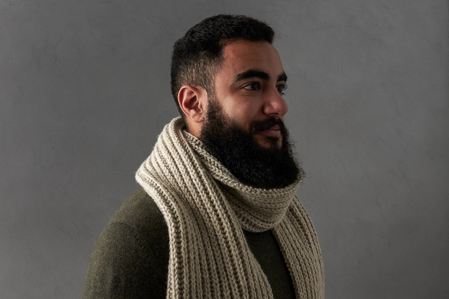 Seafaring Scarf In Big Good Wool | Purl Soho