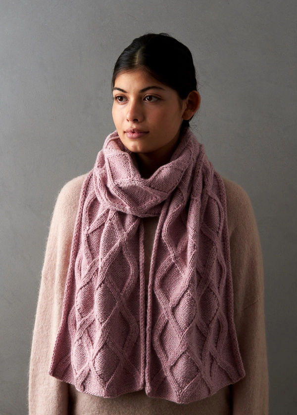 No-Cable Cable Scarf | Purl Soho