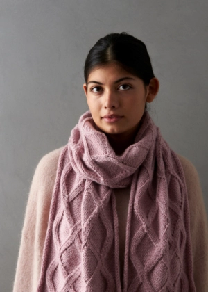 No-Cable Cable Scarf | Purl Soho