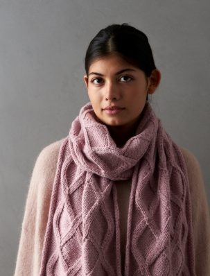 No-Cable Cable Scarf | Purl Soho
