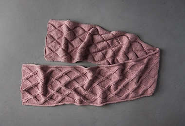 No-Cable Cable Scarf
