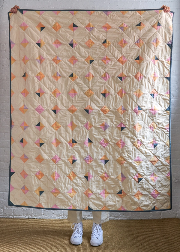 Tiny Tile Quilt In Spectrum Cotton | Purl Soho