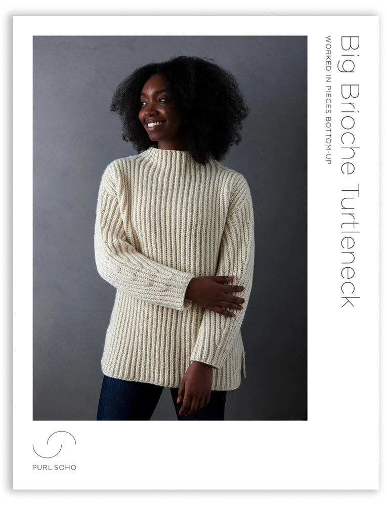 Big Brioche Turtleneck | Purl Soho