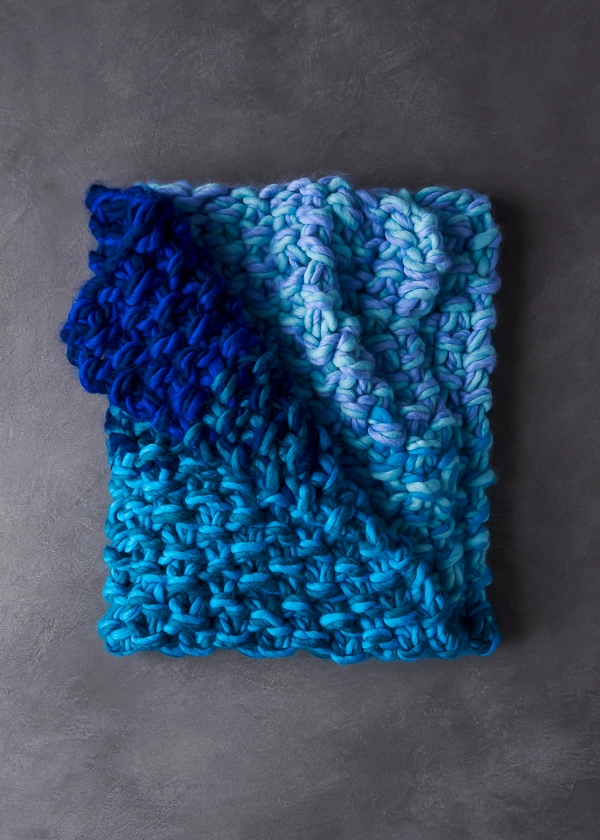 Eleventh Hour Color Story Blanket | Purl Soho