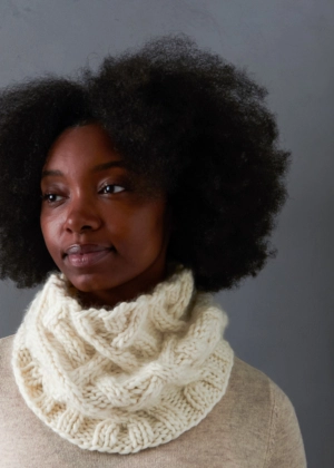 Wandering Cable Cowl | Purl Soho