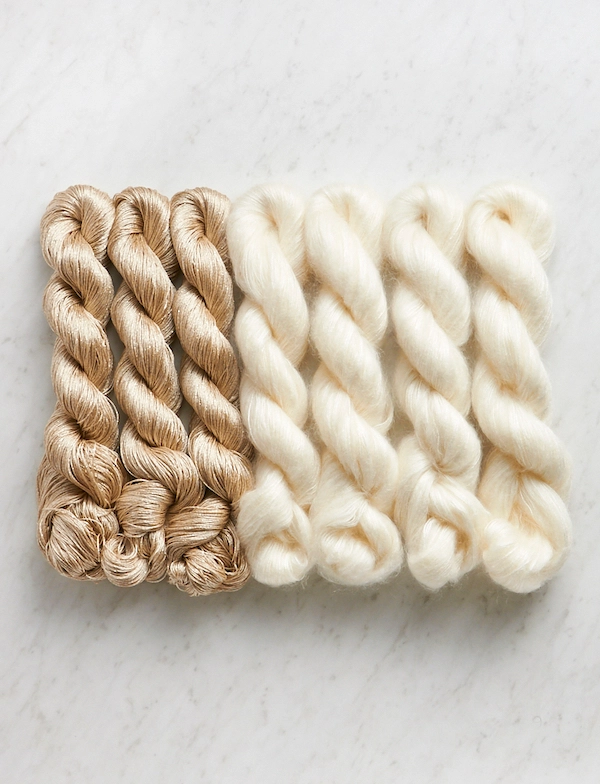 Elementary Wrap In Mineral Silk + Tussock | Purl Soho