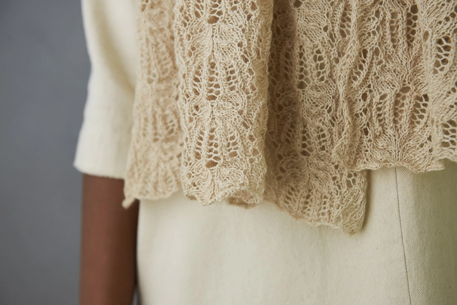 Botanical Lace Wrap | Purl Soho