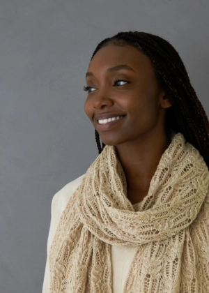 Botanical Lace Wrap | Purl Soho