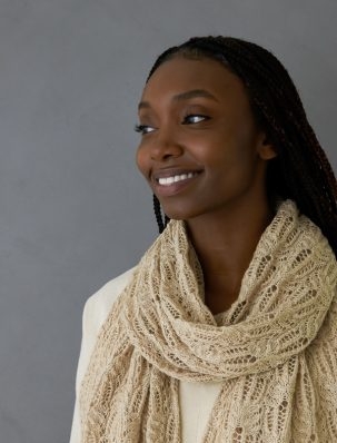 Botanical Lace Wrap | Purl Soho