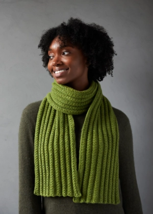 Braided Rib Scarf | Purl Soho