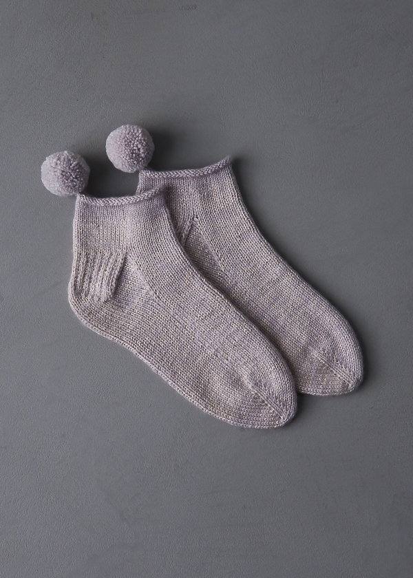 Pom Pom Mineral Socks | Purl Soho