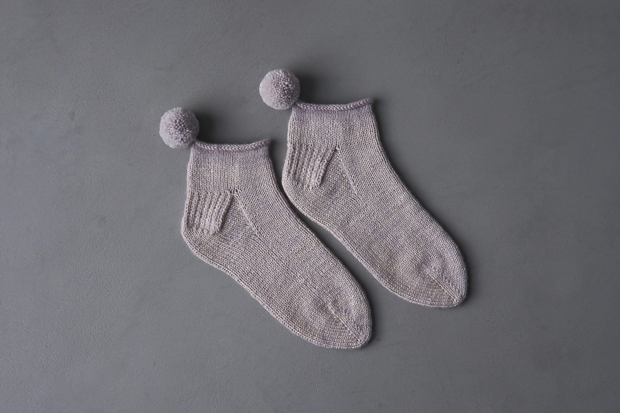 Pom Pom Mineral Socks | Purl Soho