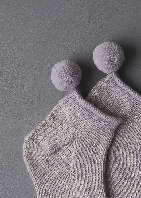 Pom Pom Mineral Socks | Purl Soho