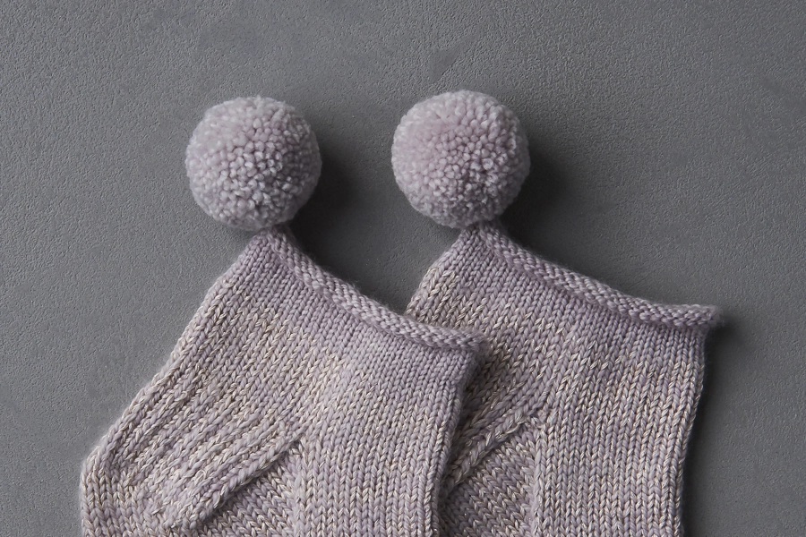 Pom Pom Mineral Socks | Purl Soho