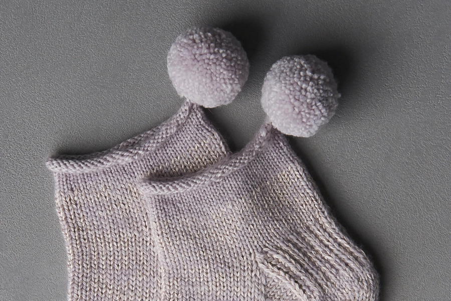 Pom Pom Mineral Socks | Purl Soho