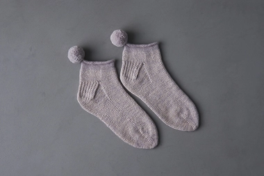 Pom Pom Mineral Socks
