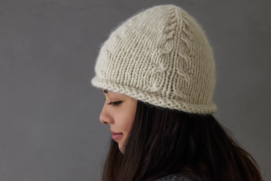 Beginner’s Cable Hat | Purl Soho