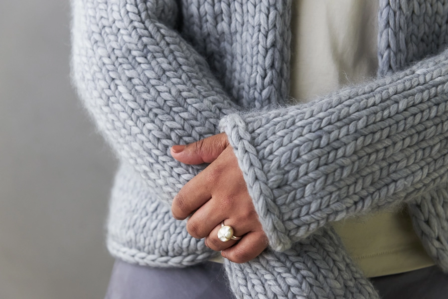 Brandi Cheyenne Harper For Purl Soho: Gentle Cardigan | Purl Soho