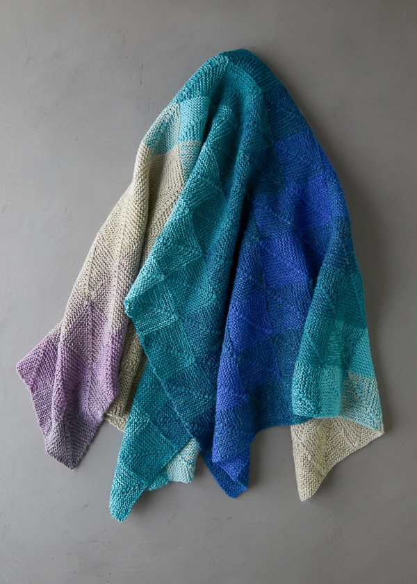 Mitered Corner Blanket In New Colors | Purl Soho