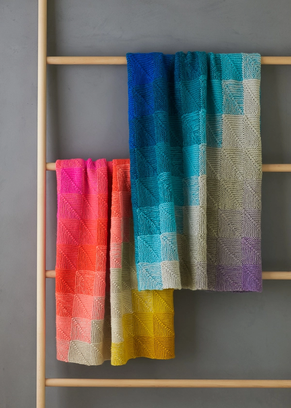 Mitered Corner Blanket | Purl Soho