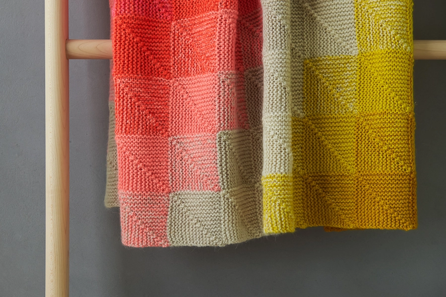 Mitered Corner Blanket In New Colors | Purl Soho